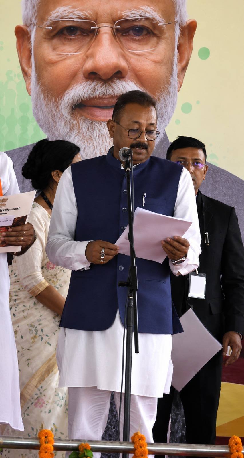 Dr. Ashok Chaudhary oath ceremony May 2026